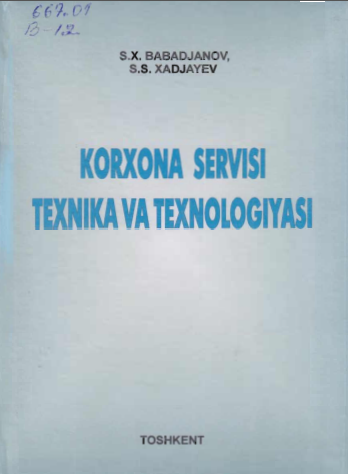 Korxona servisi texnika va texnologiyasi