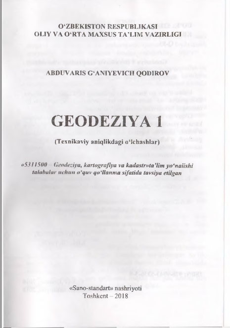 Geodeziya