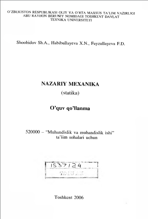 Nazariy mexanika