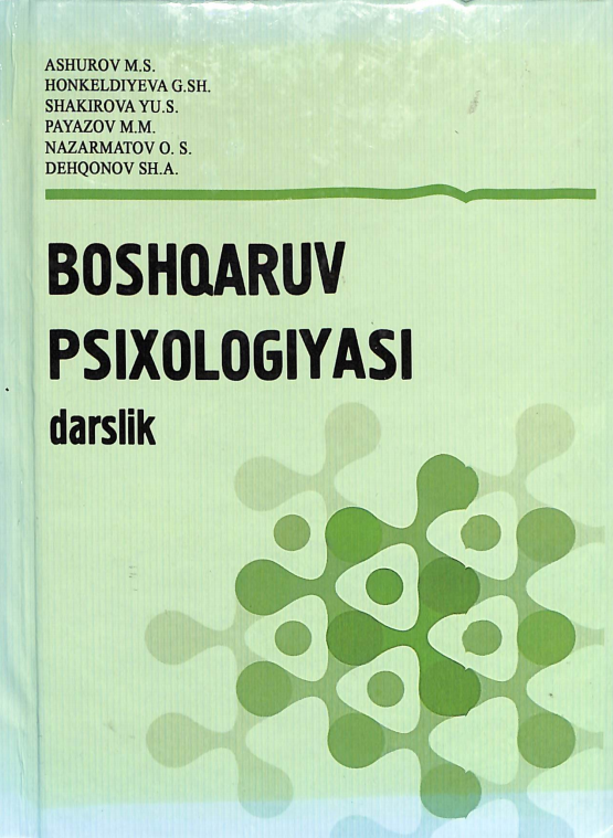 Boshqaruv psixologiyasi