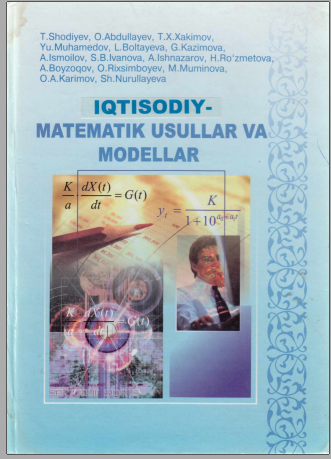 Iqtisodiy-matematik modellar va usullar