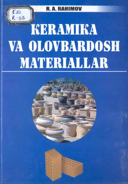 Keramika va olovbardosh materiallar