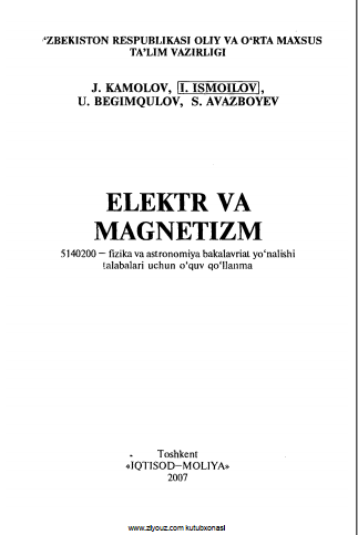 Elektr va magnetizm