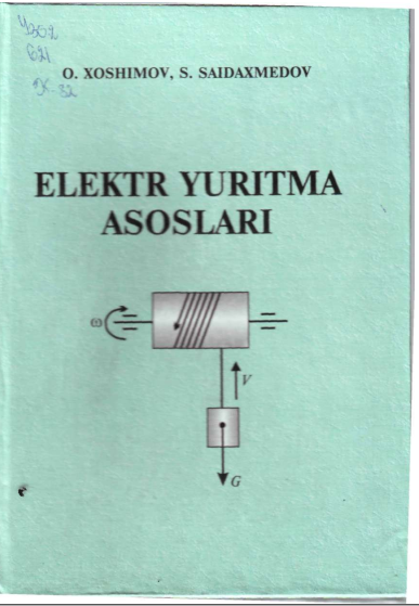 Elektr yuritma asoslari