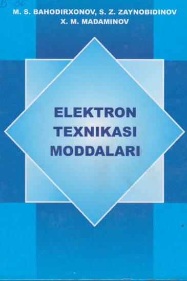 Elektron texnikasi moddalari