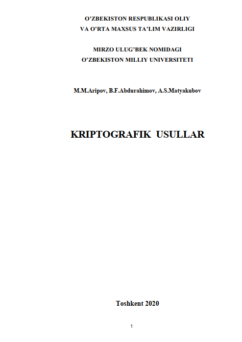 Kriptografik usullar