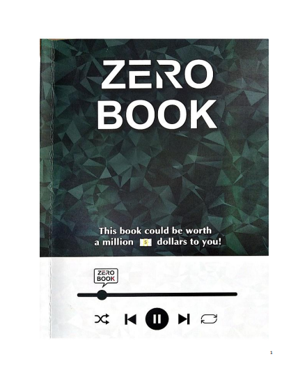 Zero book