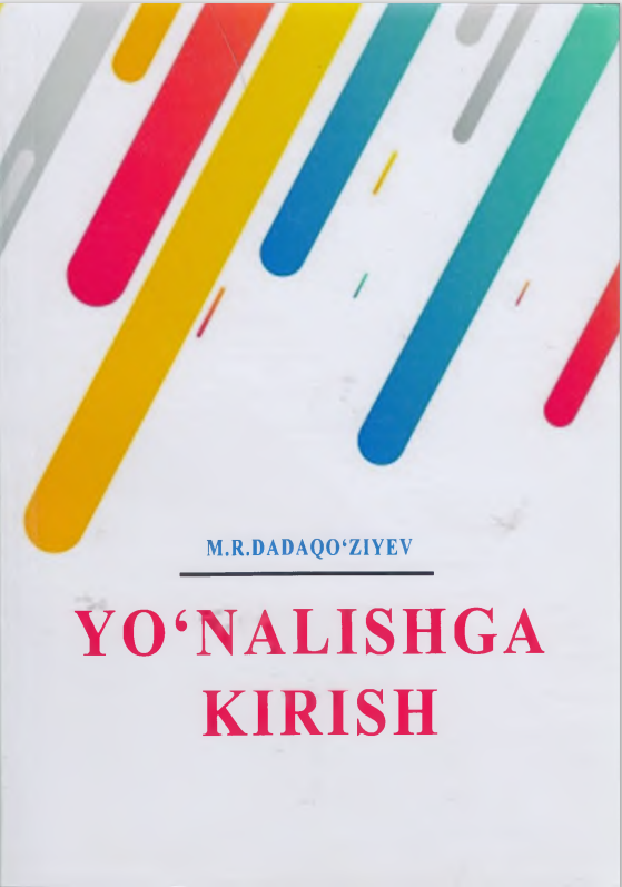 Yo'nalishga kirish