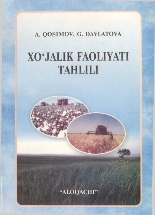 Xo'jalik faoliyati tahlili