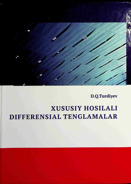 Xususiy hosilali differensial tenglamalar