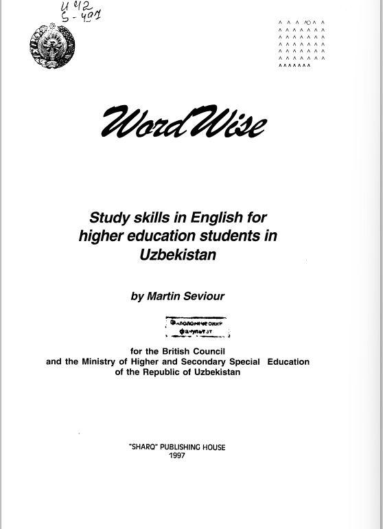 Word Wise study skills in English for higher education students in Uzbekistan