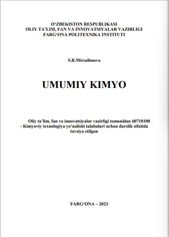 Umumiy kimyo