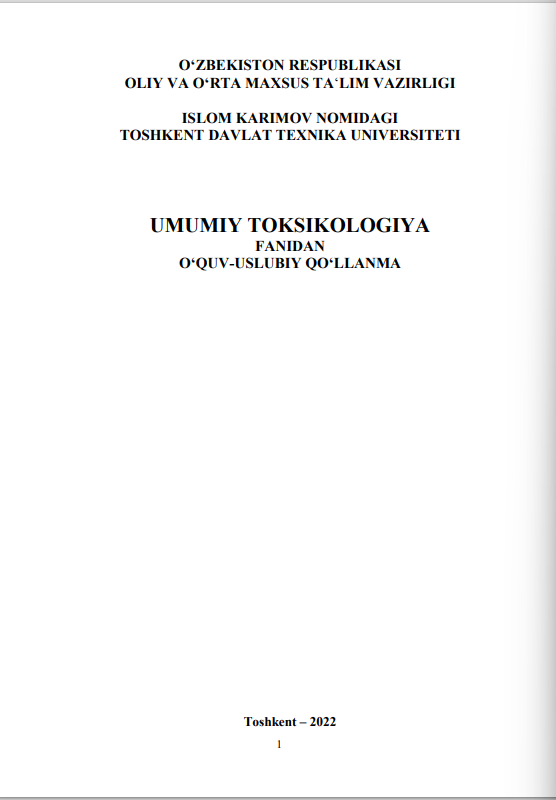 Umumiy toksikologiya
