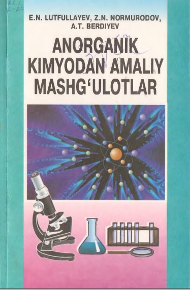 Anorganik kimyodan amaliy mashg’ulotlar