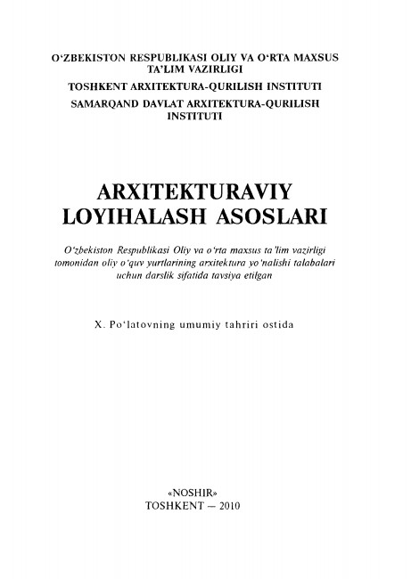 Arxitekturaviy loyihalash asoslari