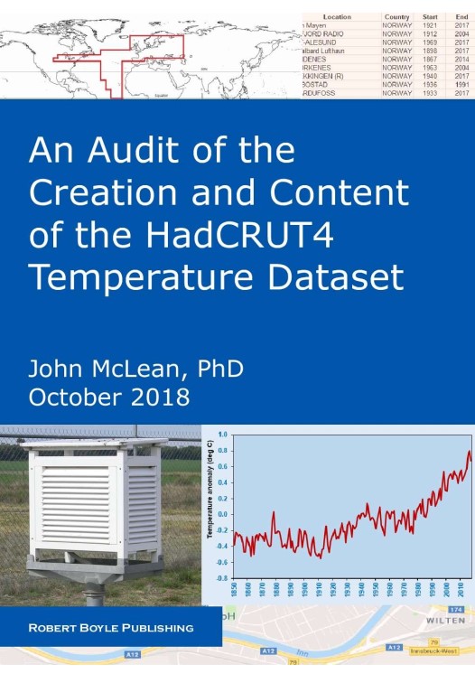 An Audit of the Greation and Content of the HadCRUT4 Temperature Dataset