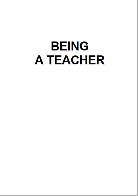 Being a teacher