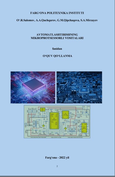 Avtomatlashtirishning mikroprotsessorli vositalari