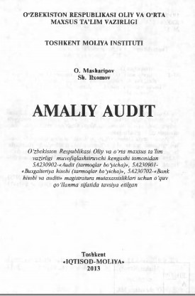 Amaliy audit