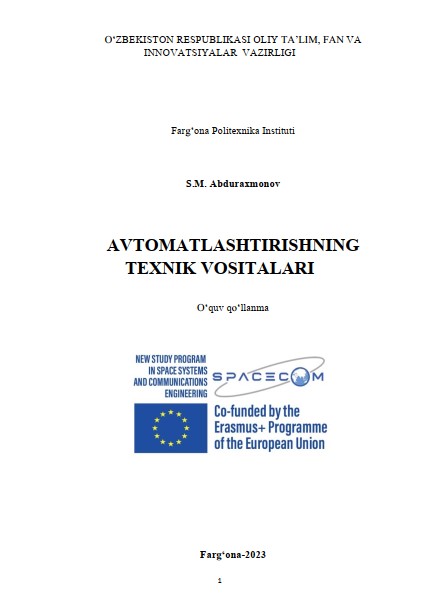 Avtomatlashtirishning texnik vositalari