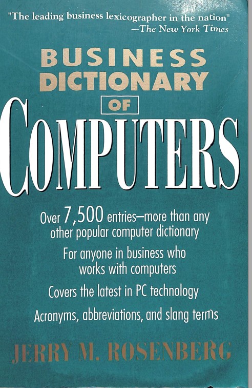 Business dictionary of Computers