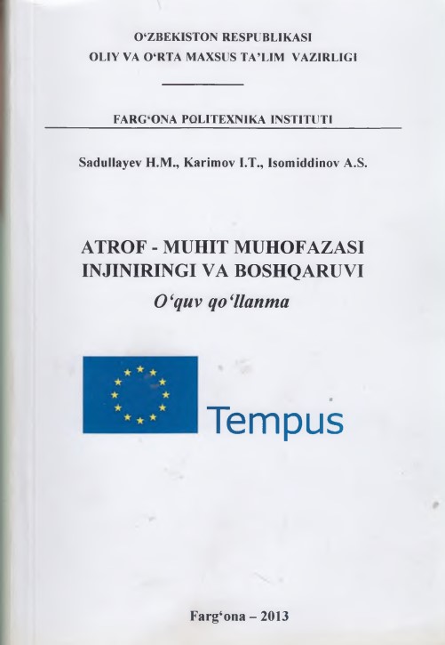 Atrof-muhit muhofazasi injiniringi va boshqaruvi