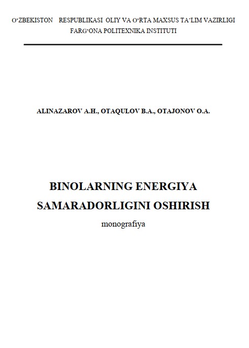 Binolarning energiya samaradorligini oshirish